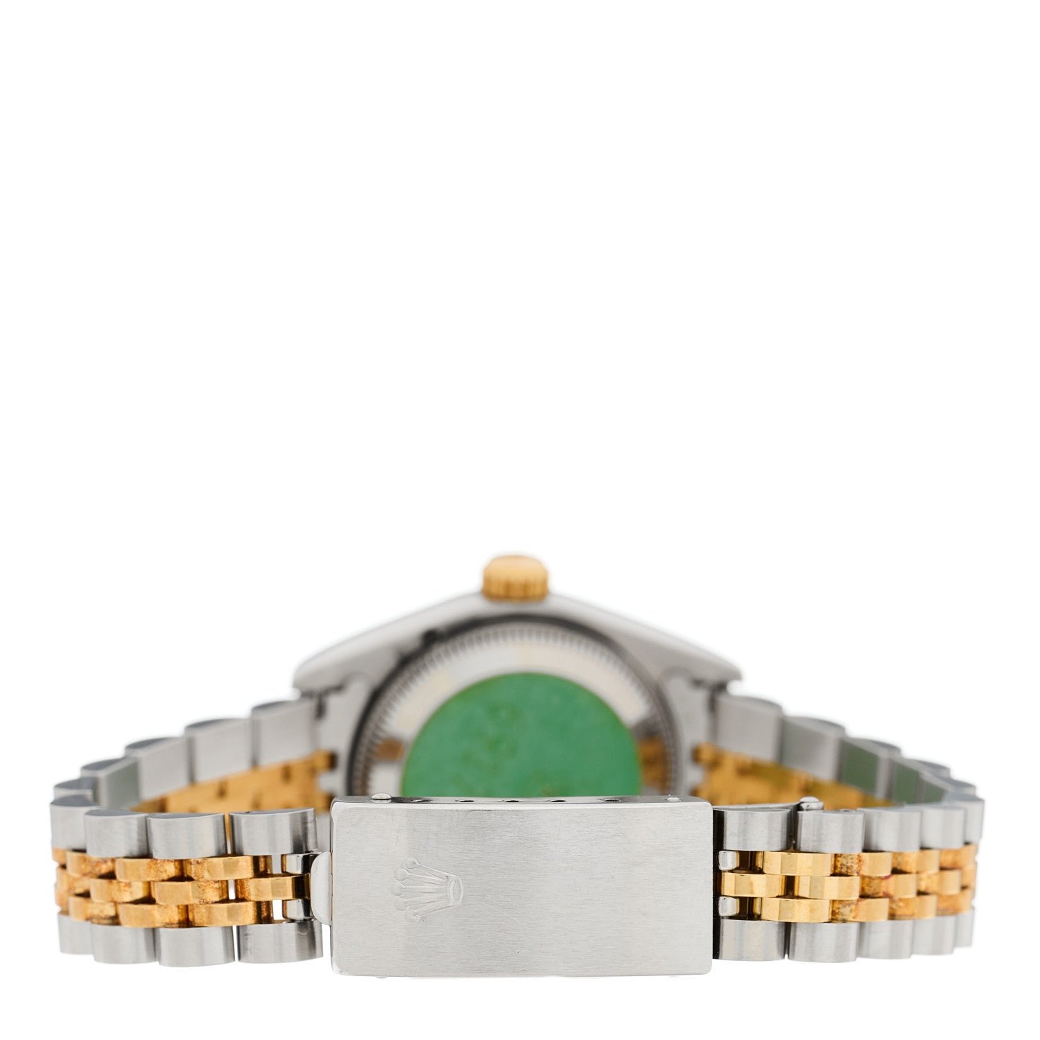 Rolex Stainless Steel 18K Yellow Gold Diamond 26mm Oyster Perpetual Datejust Watch Champagne 69173 3 of 4