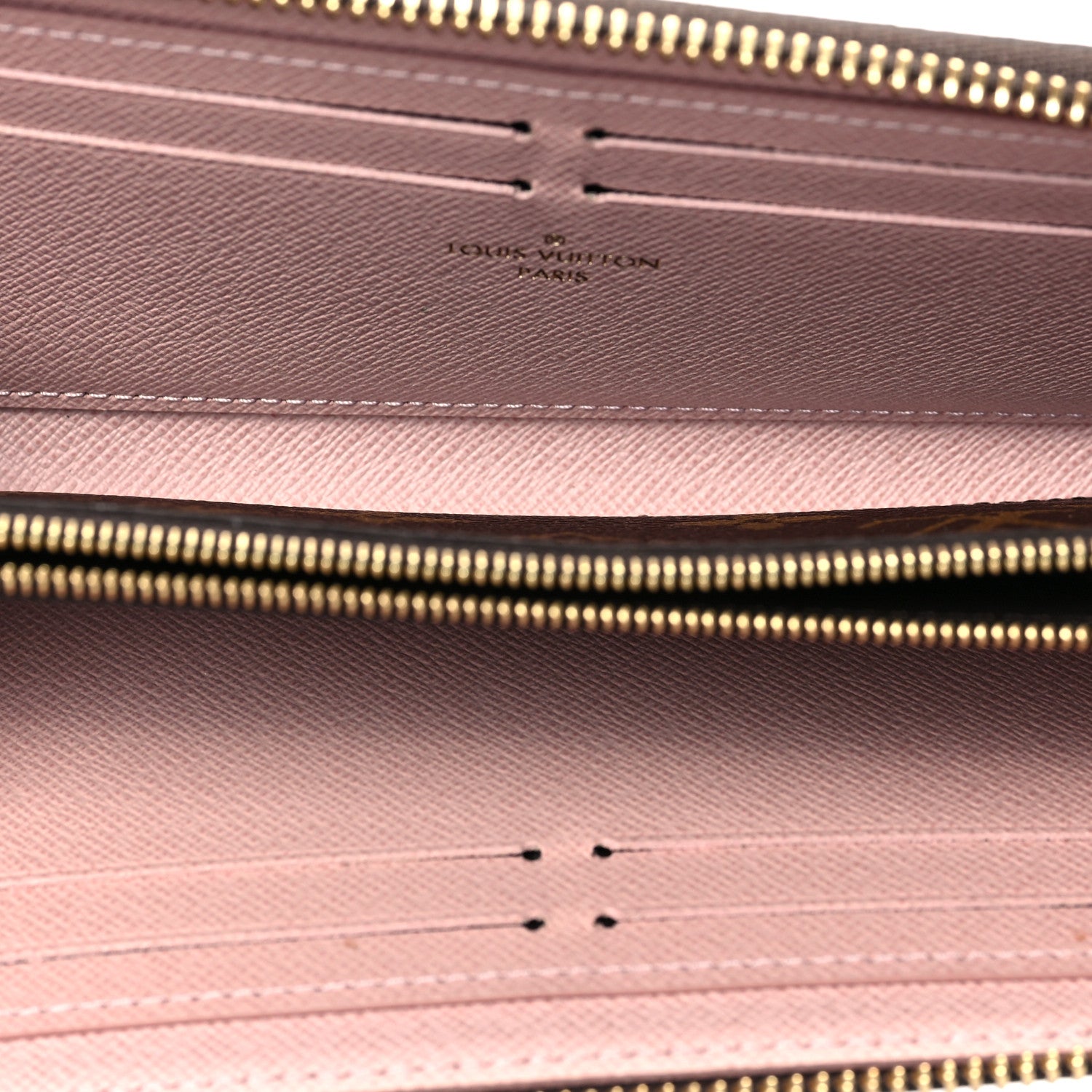 Louis Vuitton Monogram Clemence Wallet Rose Ballerine 5 of 6