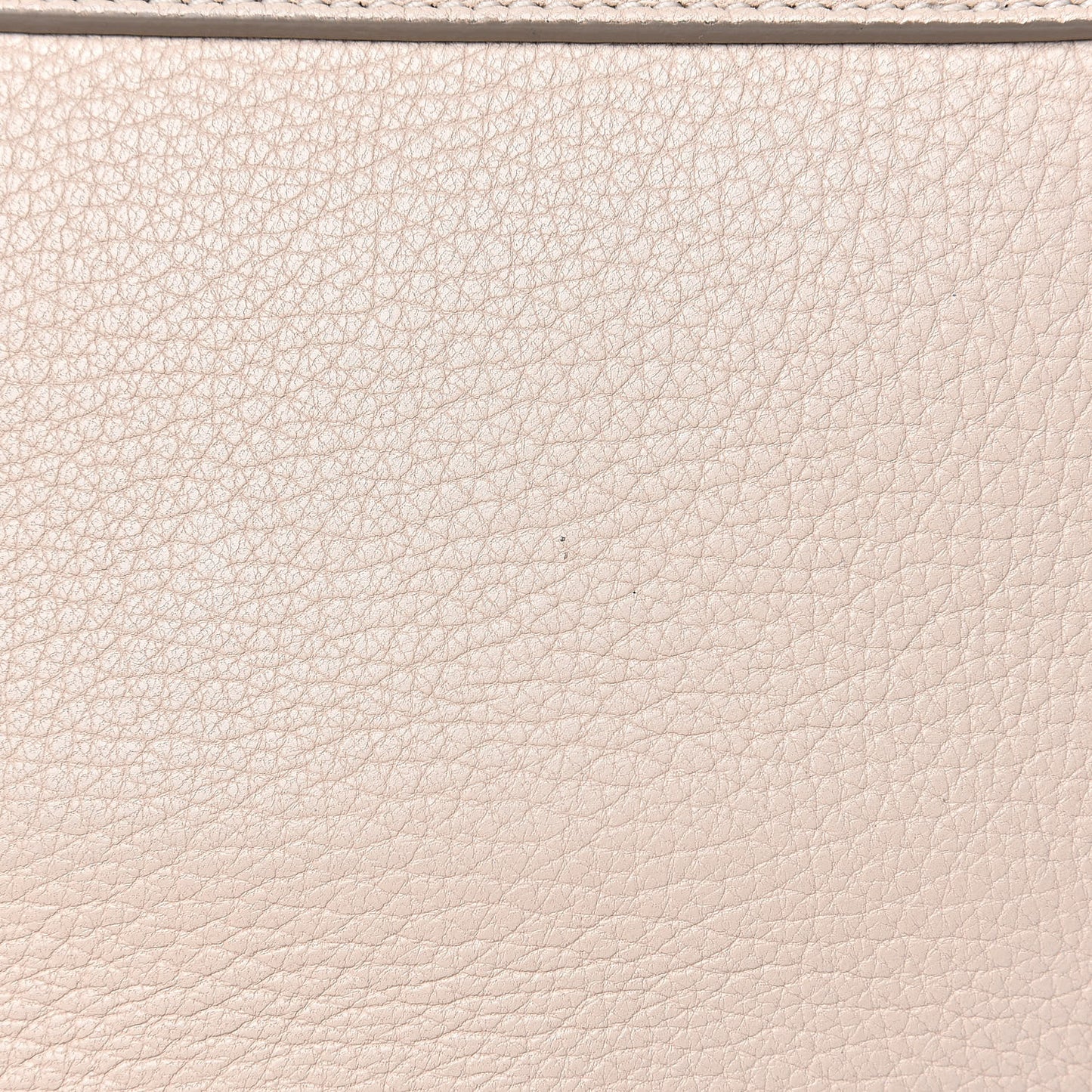 Grained Lambskin Drew Shoulder Bag Abstract White