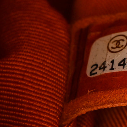 Chanel Lambskin Quilted Small Boy Flap Orange 7 of 24