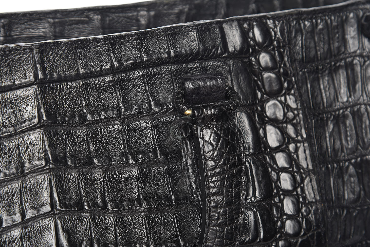 Nancy Gonzalez Crocodile Tote Black 11 of 15
