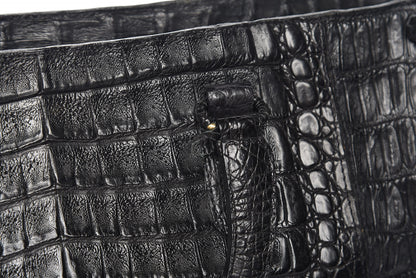Nancy Gonzalez Crocodile Tote Black 11 of 15