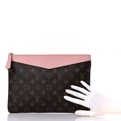 Louis Vuitton Monogram Daily Pouch Rose Poudre 2 of 9