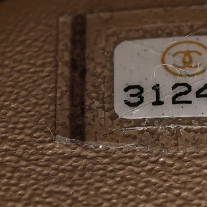 Chanel Lambskin Quilted Mini Rectangular Flap Dark Beige 7 of 9