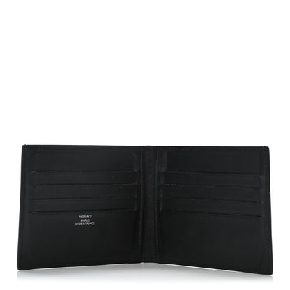 Hermes Swift Citizen Twill Compact Wallet Black 5 of 10