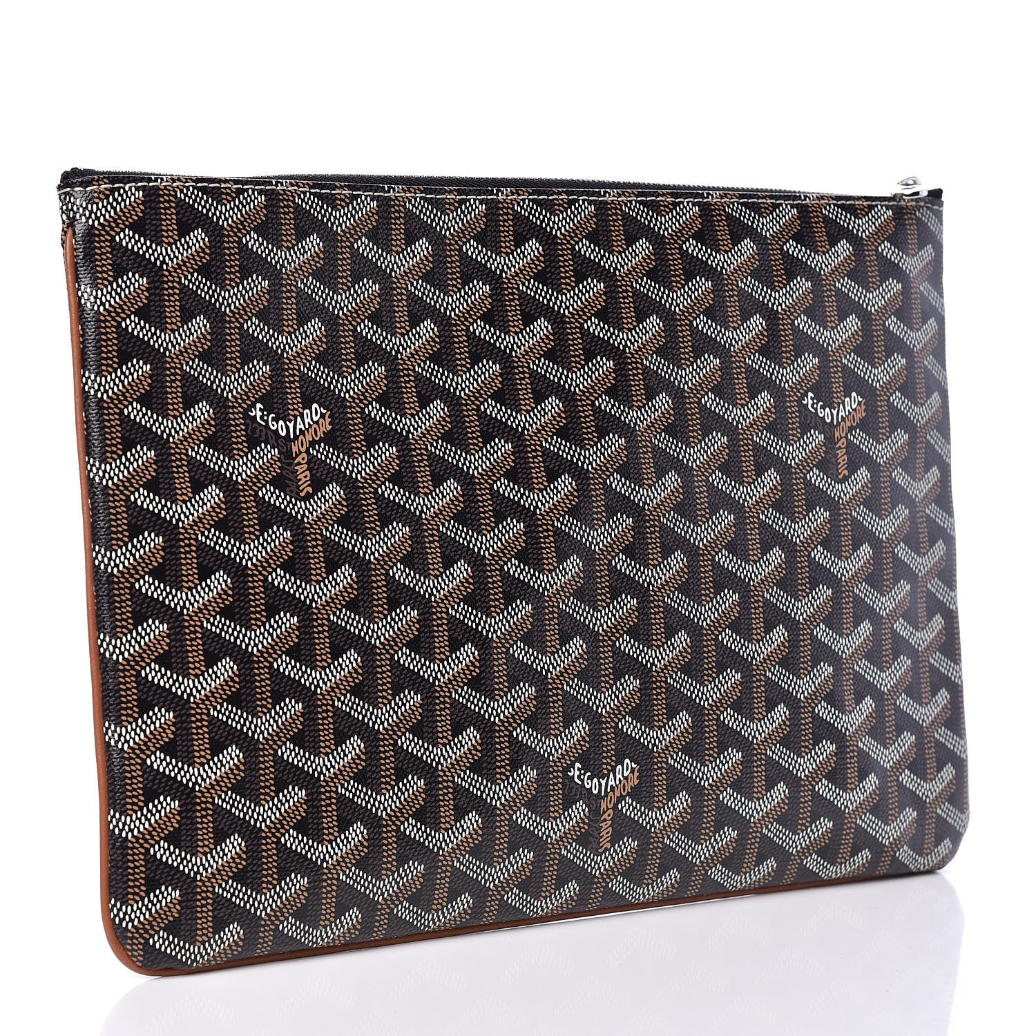 Goyard Goyardine Senat Pochette MM Black 3 of 6