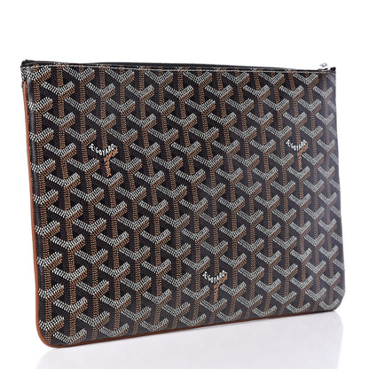 Goyard Goyardine Senat Pochette MM Black 3 of 6