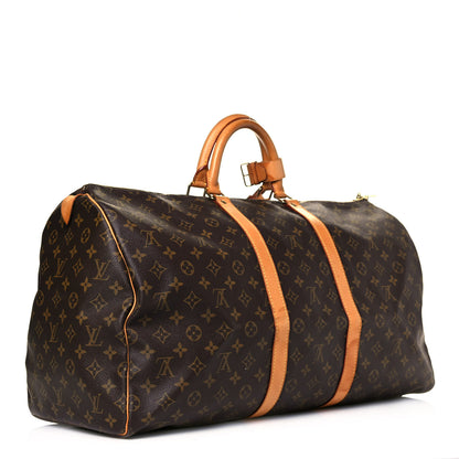 Louis Vuitton Monogram Keepall 55 3 of 16