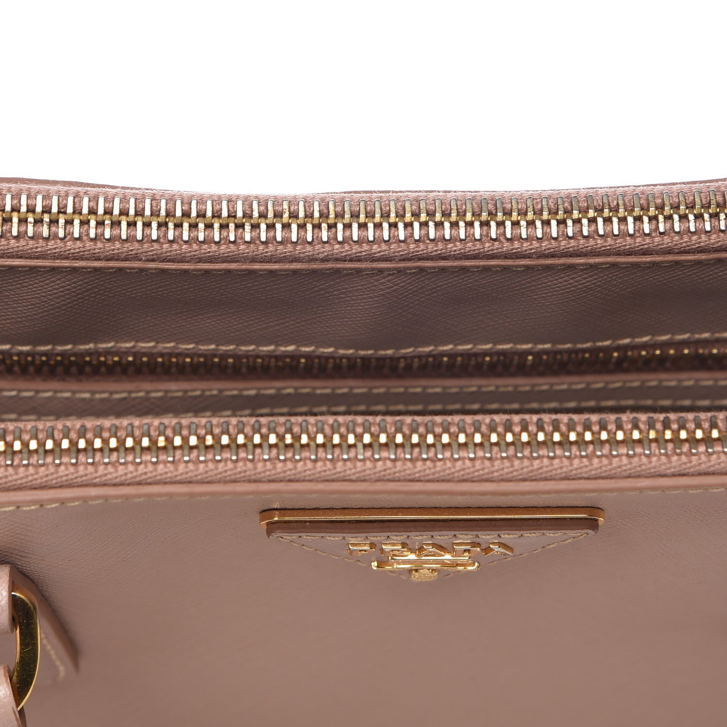 Prada Saffiano Medium Galleria Double Zip Tote Cammeo 15 of 36