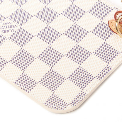 Louis Vuitton Damier Azur Neverfull PM Pochette 5 of 8