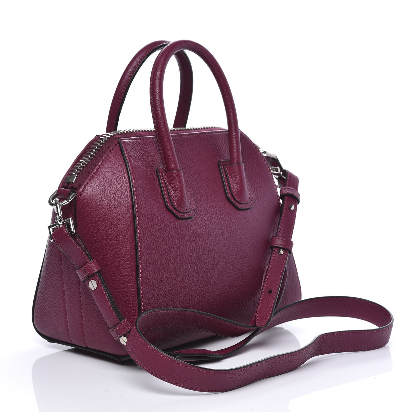 Sugar Goatskin Mini Antigona Orchid Purple