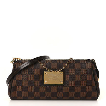 Louis Vuitton Damier Ebene Eva Clutch 1 of 8