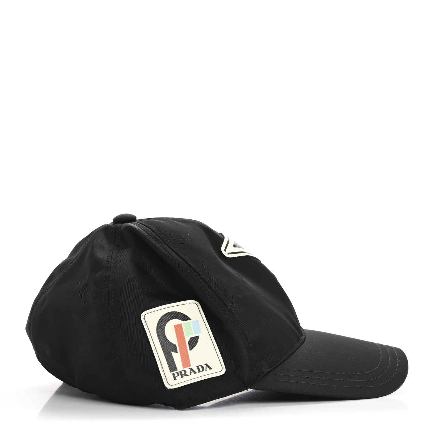 PRADA ナイロン ベースボール キャップ monkey Prada Nylon Baseball Monkey Cap M Black 1712466 – FASHIONPHILE