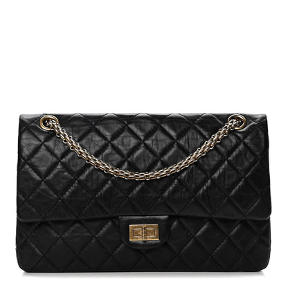 Chanel Aged Calfskin Quilted 2.55 Reissue 226 Flap Black 1 of 6