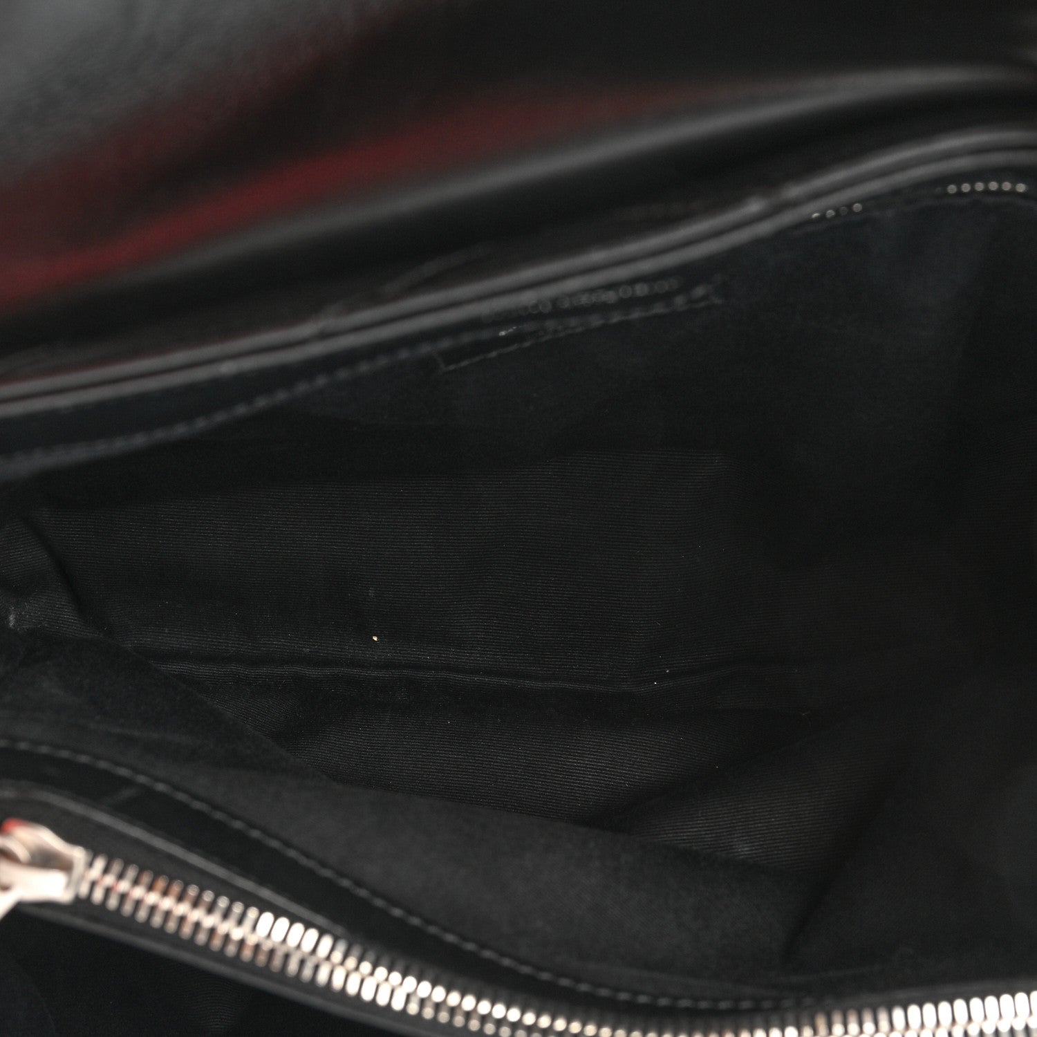 Saint Laurent Calfskin Y Quilted Monogram Medium Loulou Chain Satchel Black 7 of 16