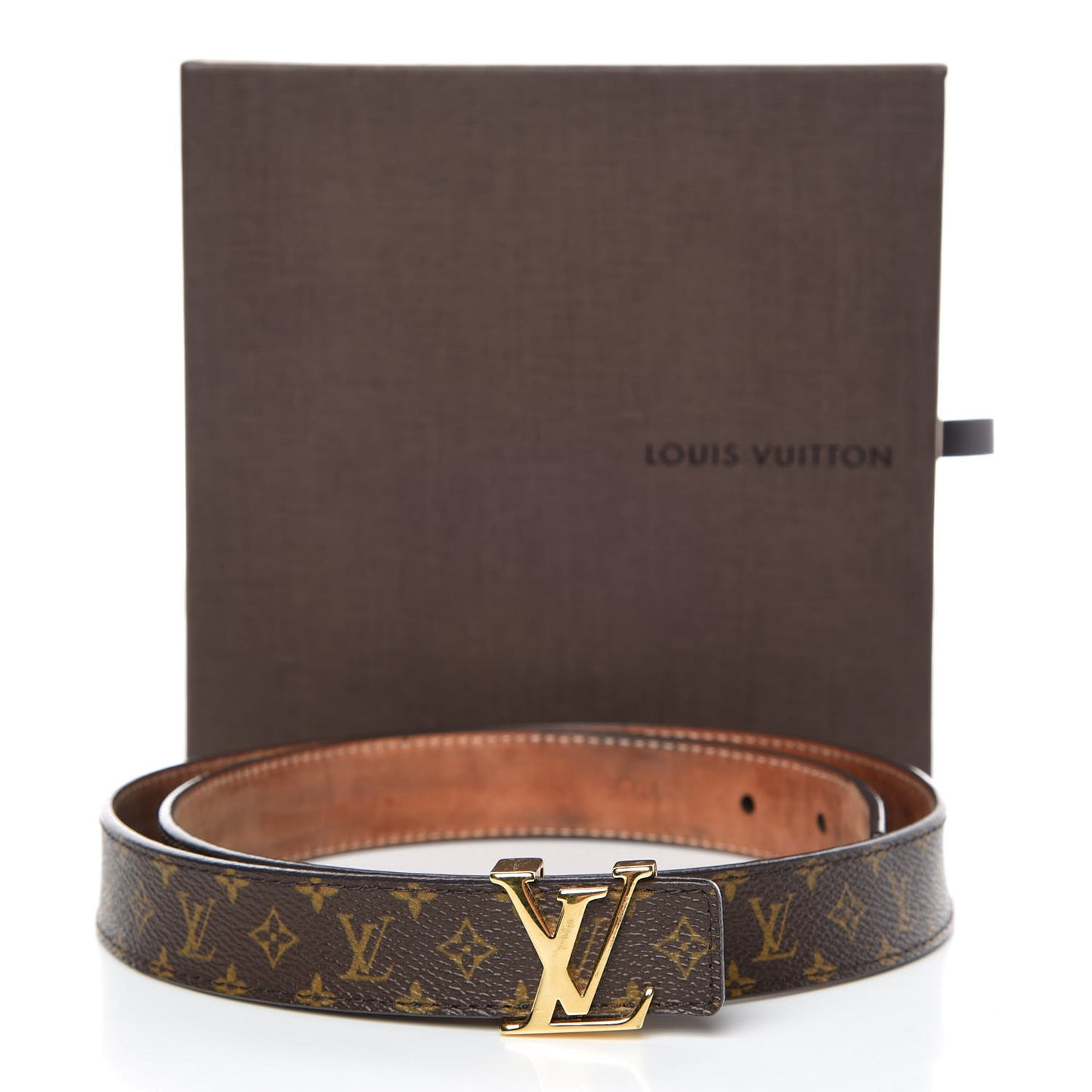 Monogram LV Initiales Belt 85 34