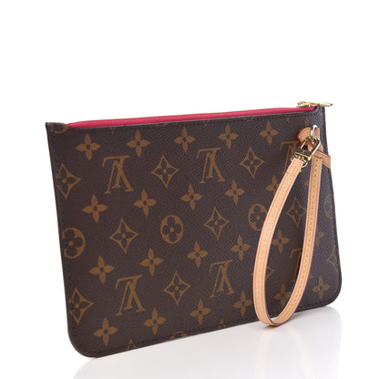 Louis Vuitton Monogram Neverfull MM GM Pochette Pivoine 3 of 8