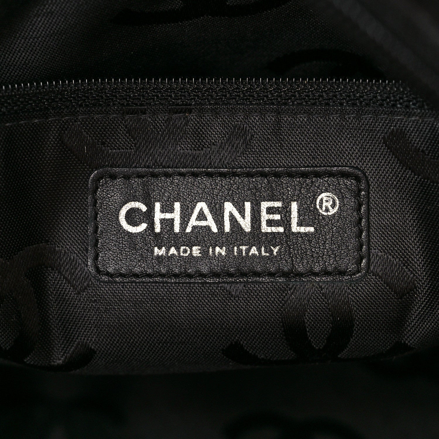 Chanel Calfskin Quilted Large Cambon Tote Beige Black 5 of 10