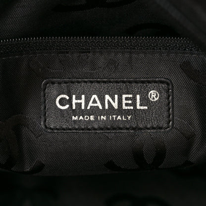 Chanel Calfskin Quilted Large Cambon Tote Beige Black 5 of 10