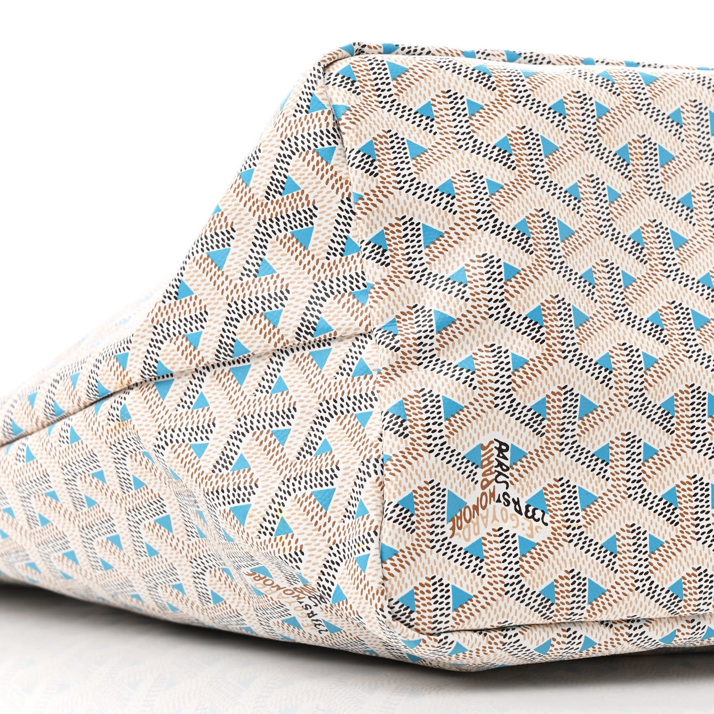 Goyardine Saint Louis Claire Voie PM White Opaline