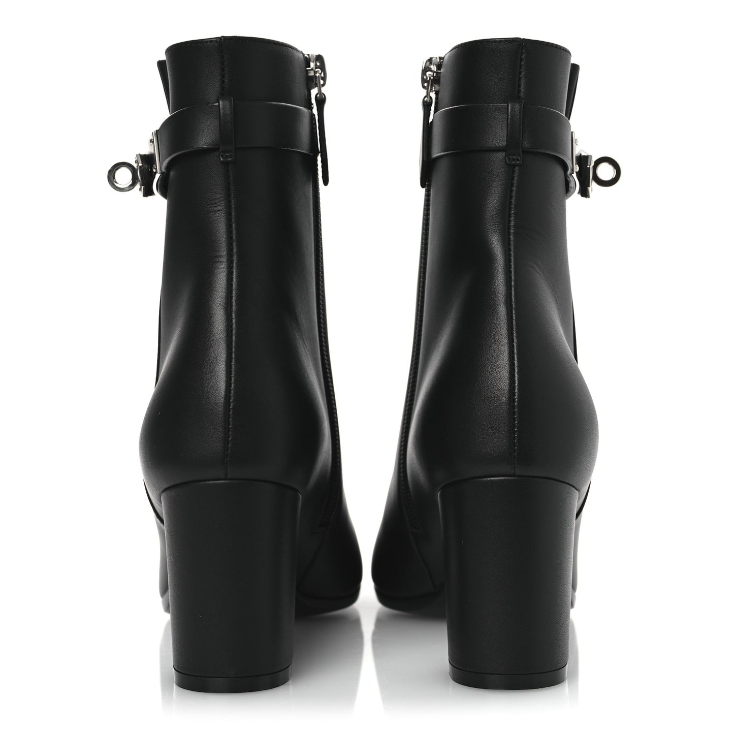 Calfskin Saint Germain Ankle Boots 36.5 Black