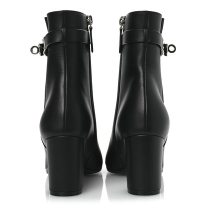Hermes Calfskin Saint Germain Ankle Boots 36.5 Black 6 of 12