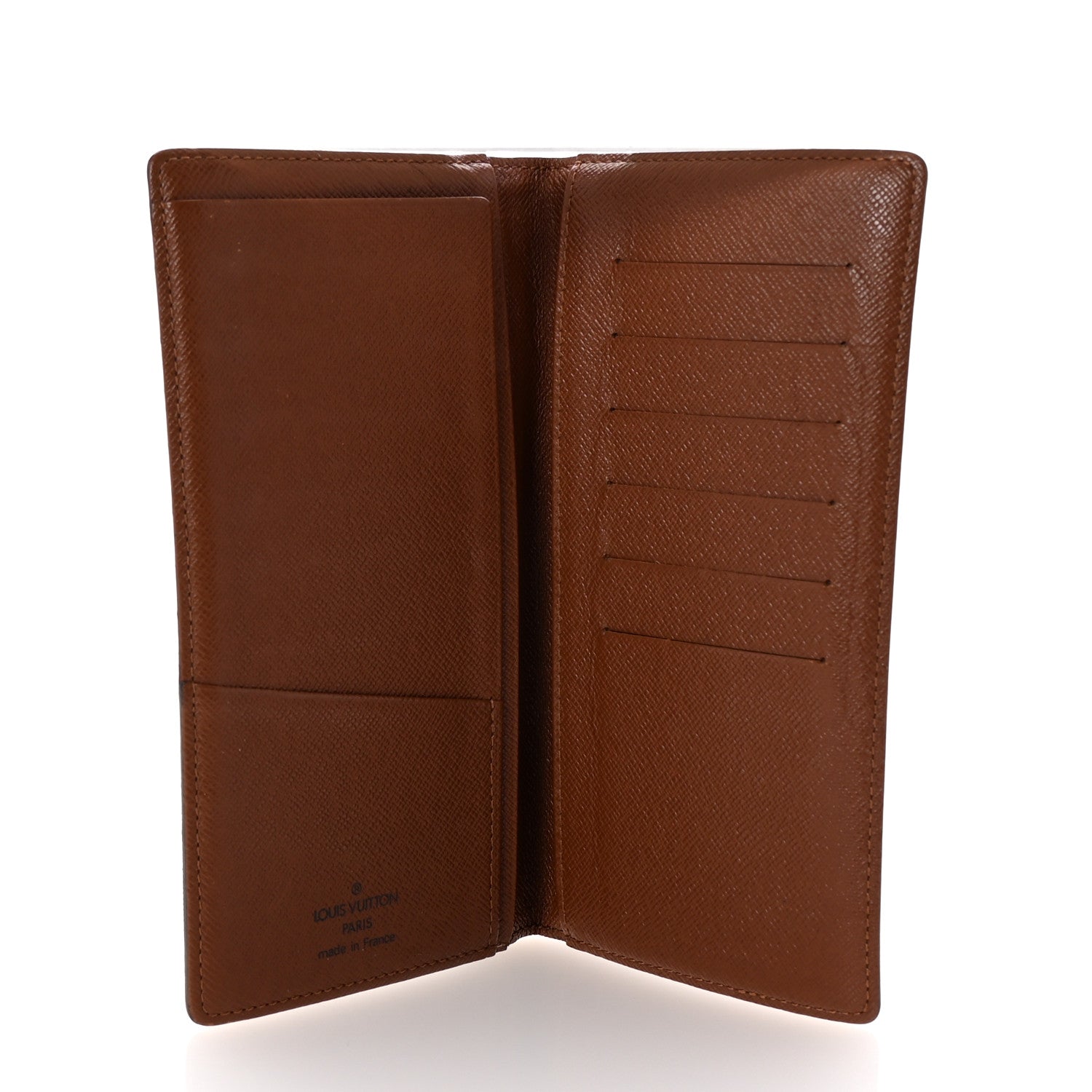 Louis Vuitton Monogram Porte Valeurs Checkbook Wallet 5 of 6