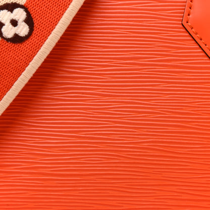 Louis Vuitton Epi Jacquard Alma BB Orange 7 of 12