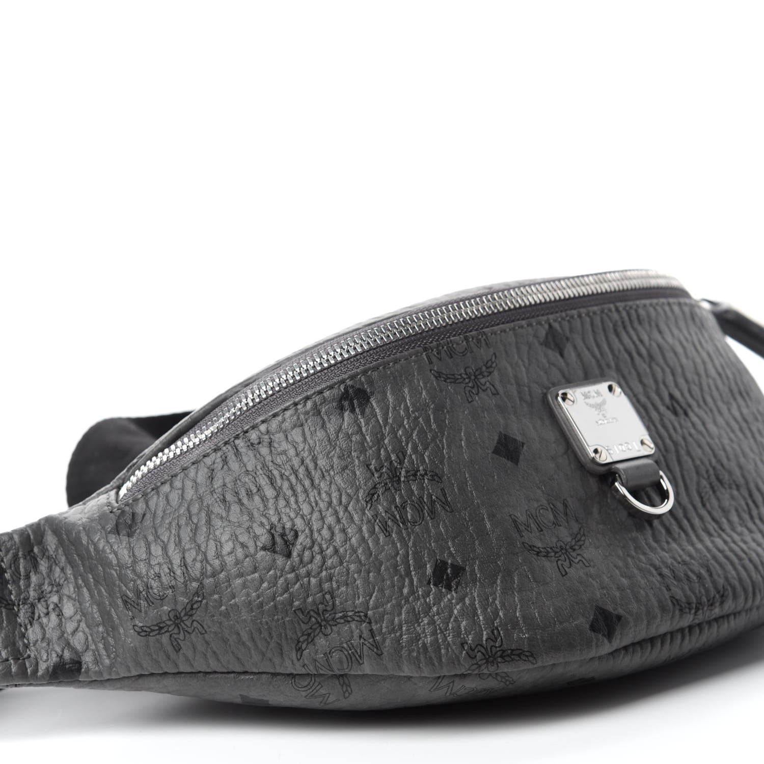 MCM Visetos Small Fursten Belt Bag Phantom Grey 6 of 11