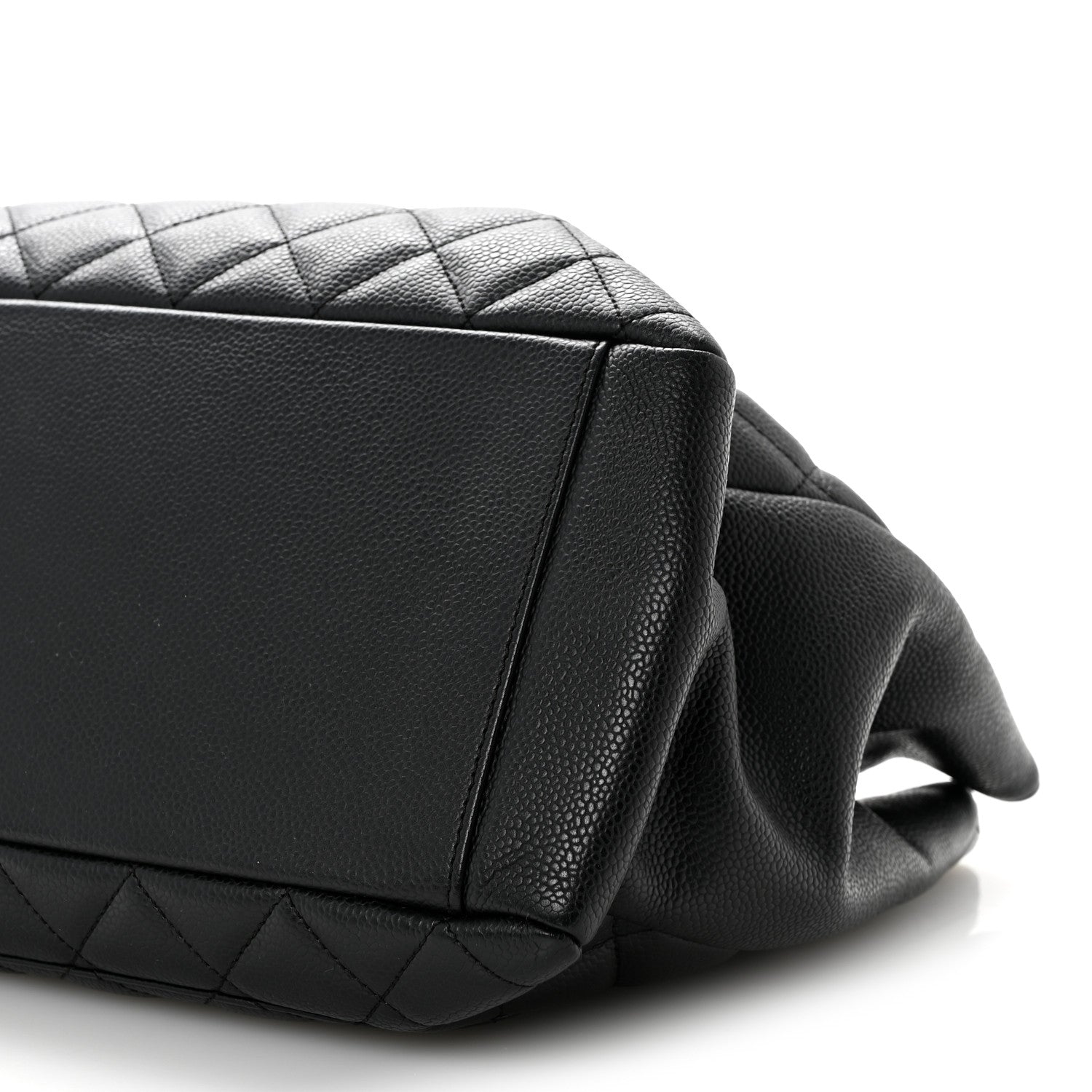 Chanel Caviar Quilted Grand Shopping Tote GST Black 10 of 17