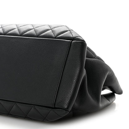 Chanel Caviar Quilted Grand Shopping Tote GST Black 10 of 17
