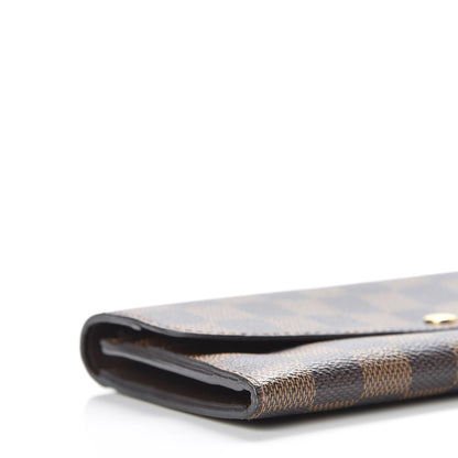 Louis Vuitton Damier Ebene Emilie Wallet 7 of 15
