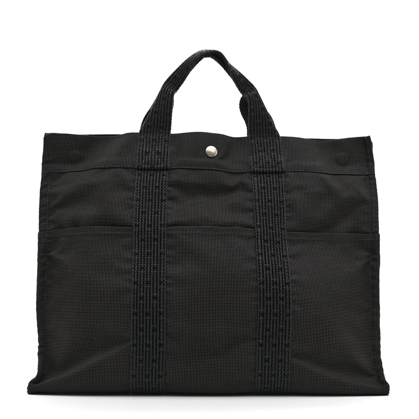Canvas Herline MM Tote Grey