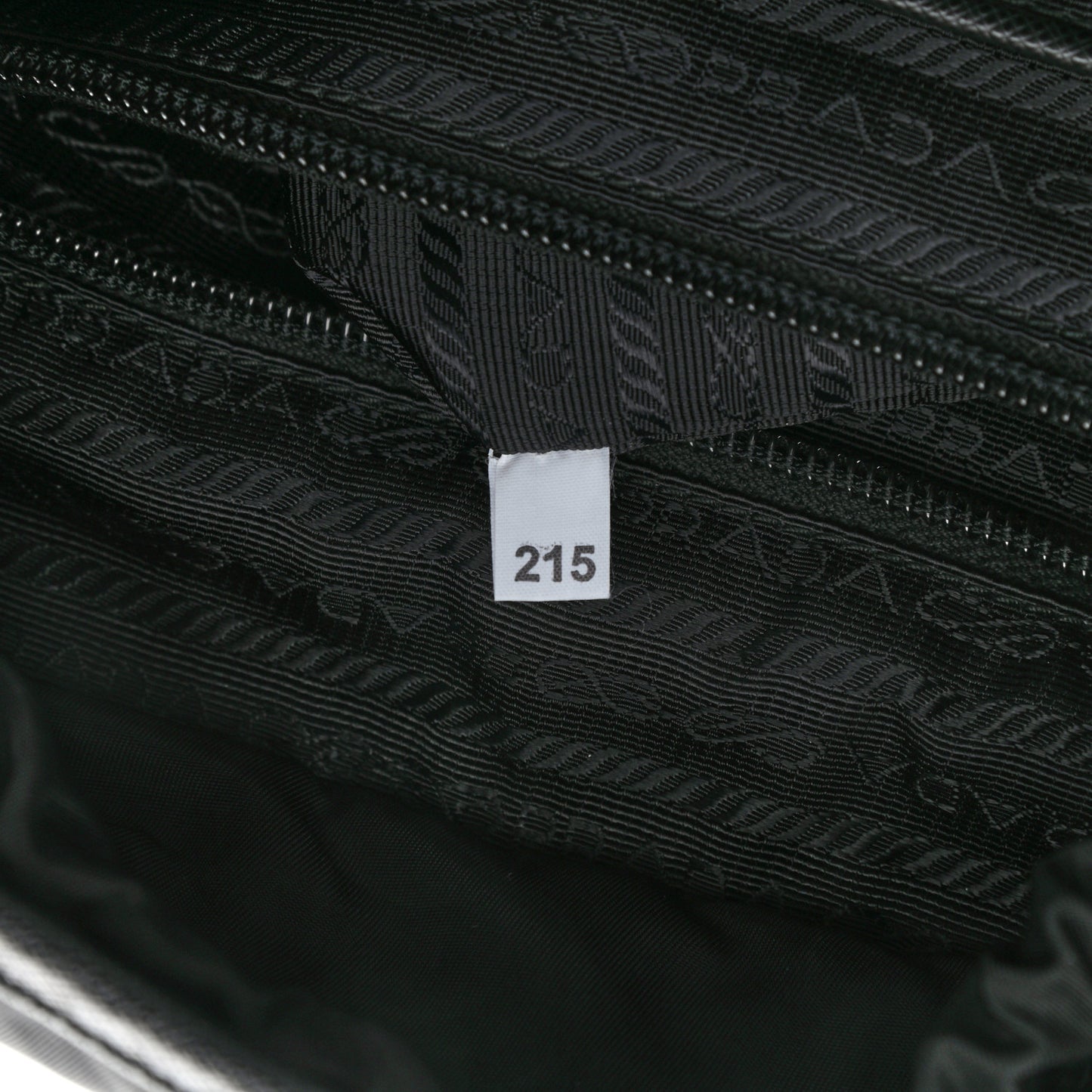 Tessuto Nylon Montagna Double Buckle Backpack Black