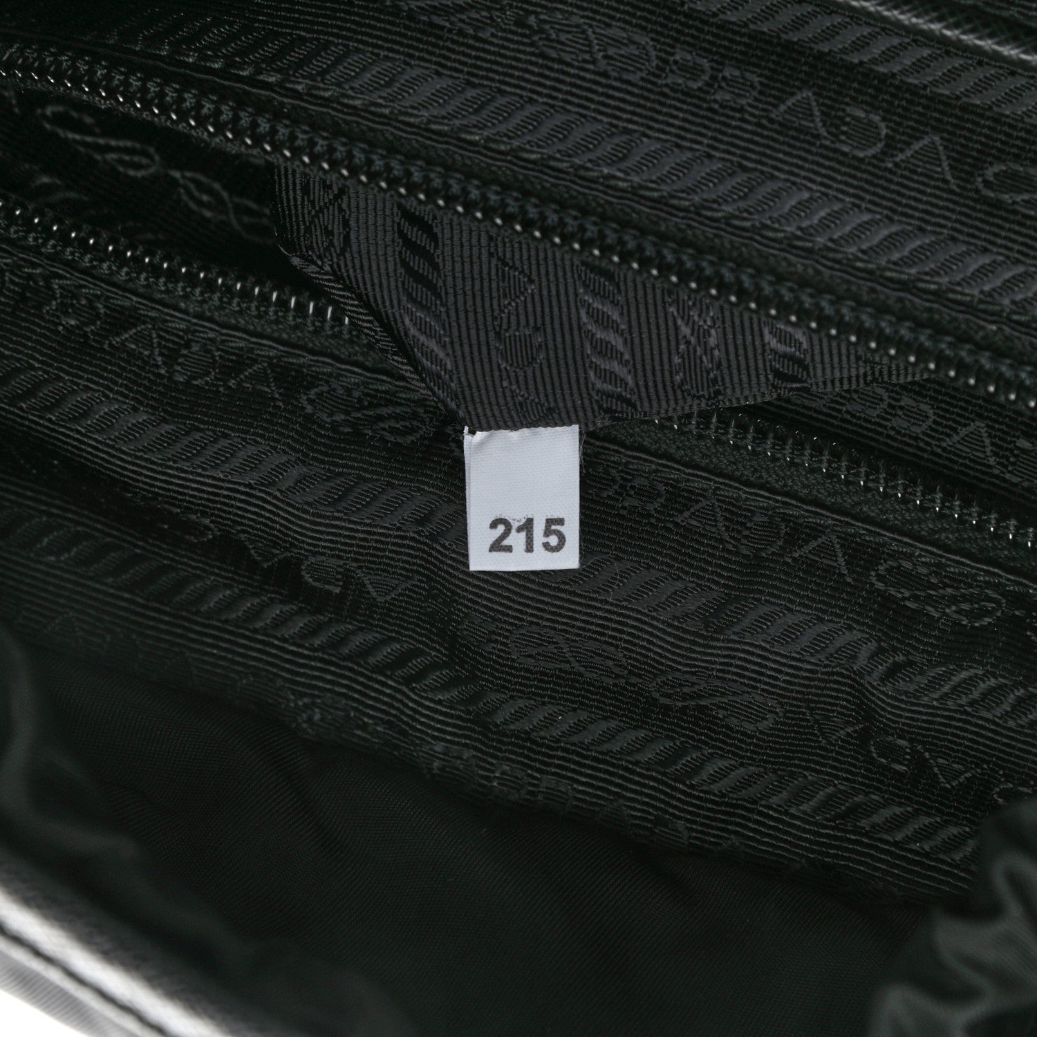 Prada Tessuto Nylon Montagna Double Buckle Backpack Black 7 of 10