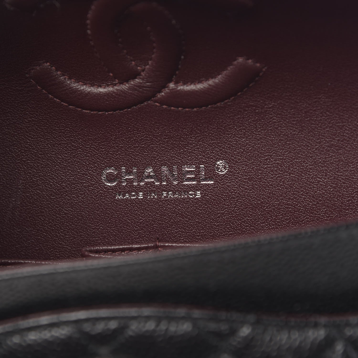 Chanel Caviar Quilted Medium Double Flap Black 6 of 10