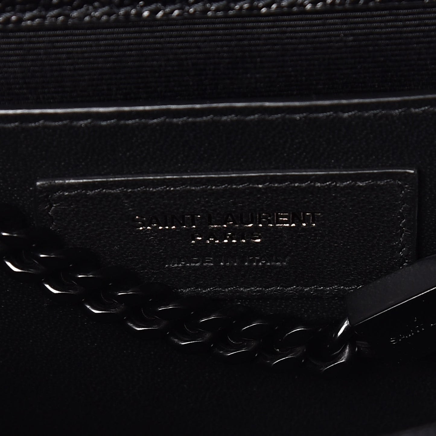 Grain De Poudre Small Monogram Kate Satchel Black
