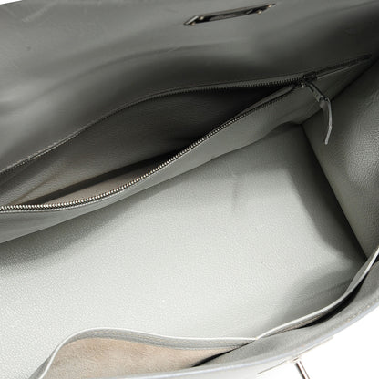 Hermes Box Kelly Sellier 35 Gris Pale 10 of 26