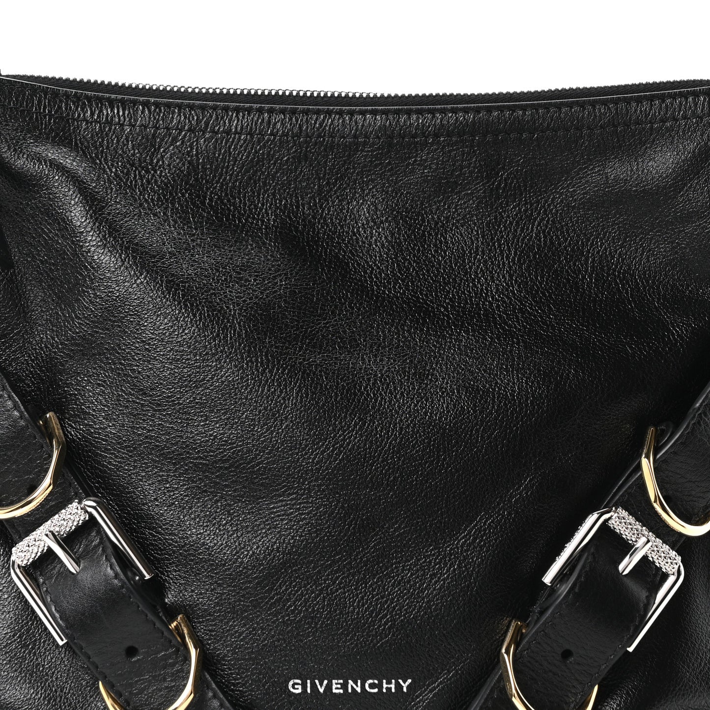 Calfskin Small Voyou Bag Black