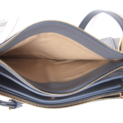 Chloe Calfskin Suede Mini Roy Bag Washed Blue 5 of 12