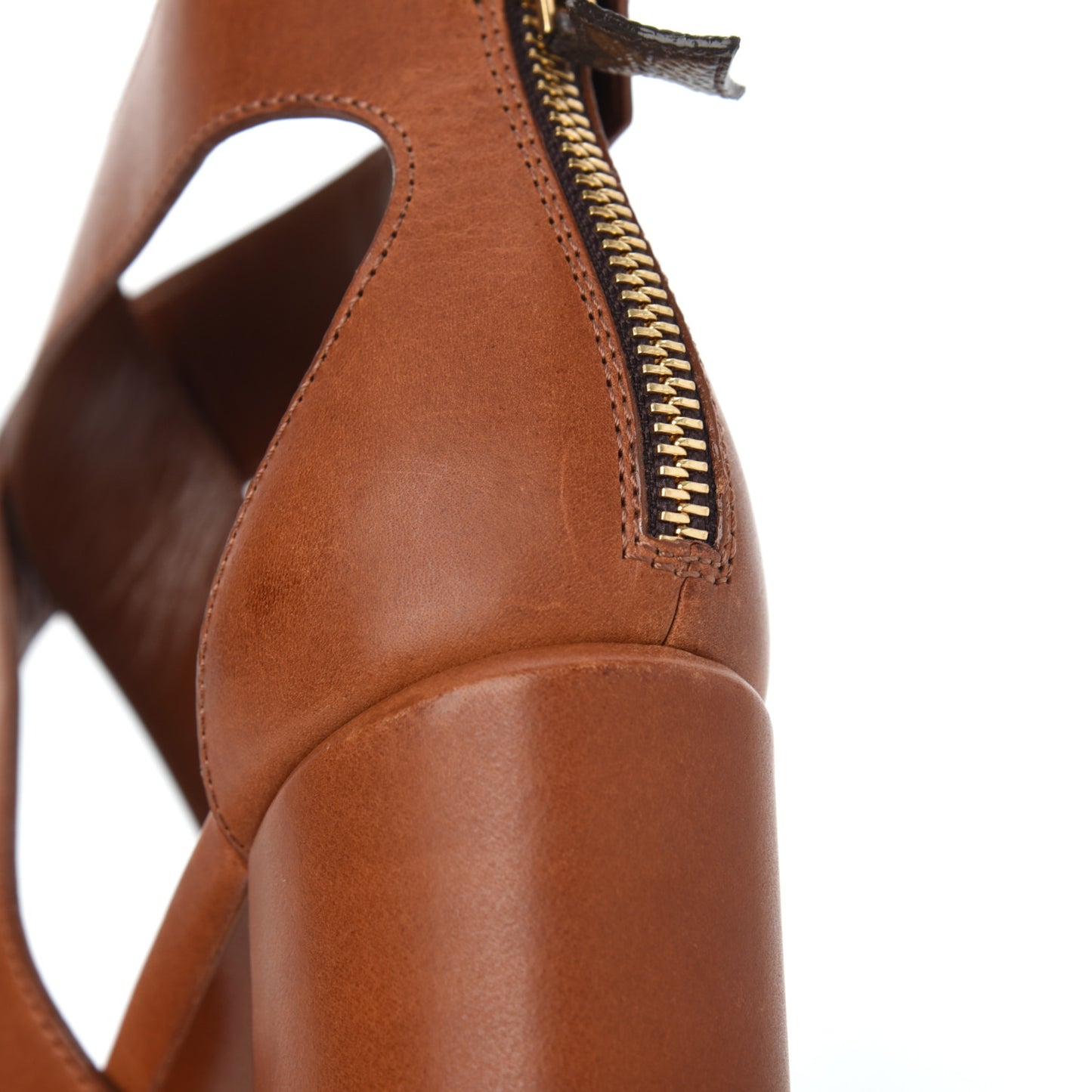 Calfskin Monogram Horizon Sandal 39 Cognac Brown