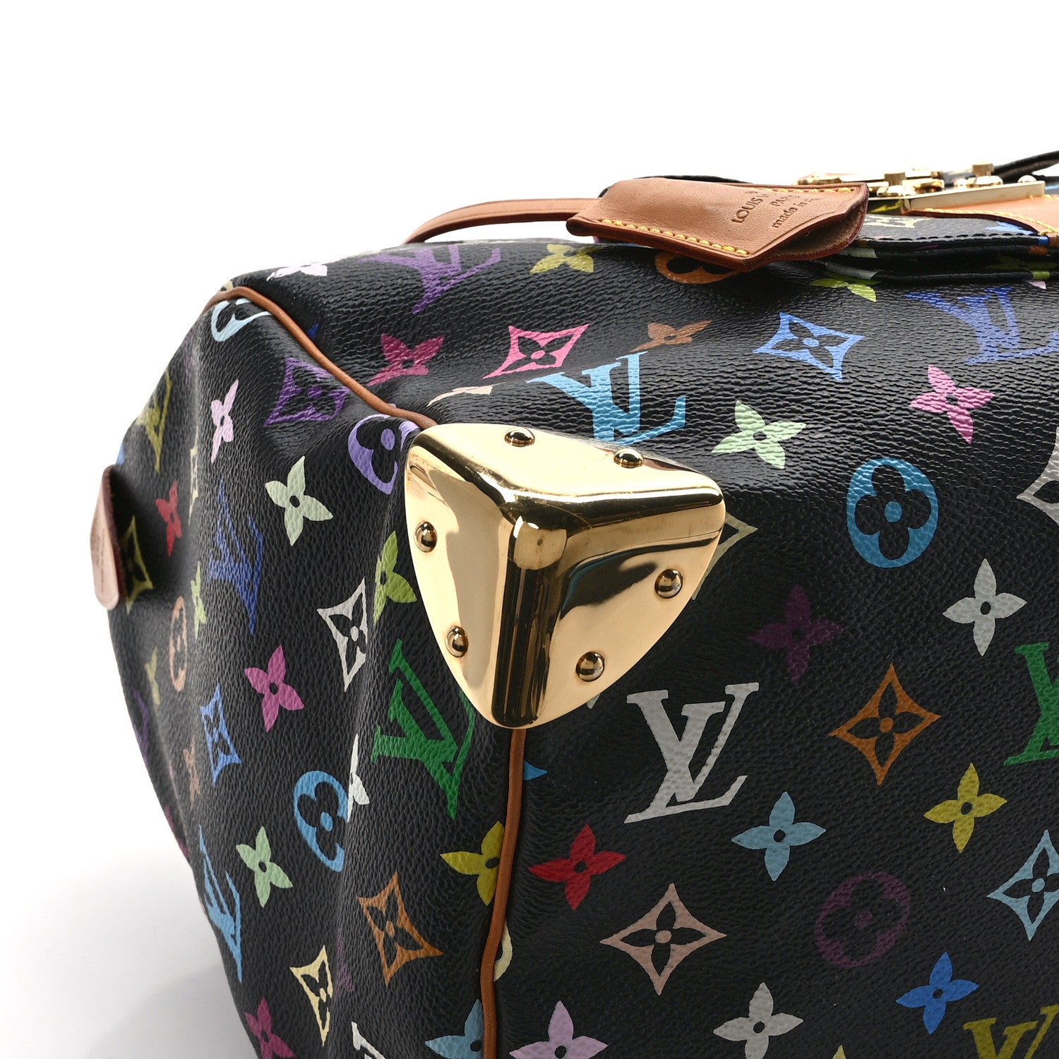 Louis Vuitton Monogram Multicolor Speedy 30 Black 10 of 16