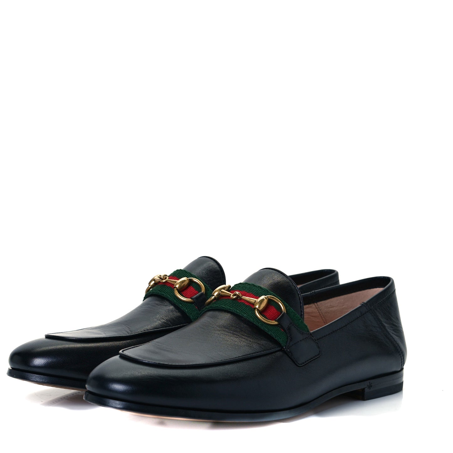 Malaga Kid Web Womens Horsebit Loafers 36.5 Black