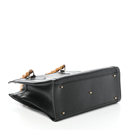 Gucci Cinghiale Bamboo Tote Black 4 of 9
