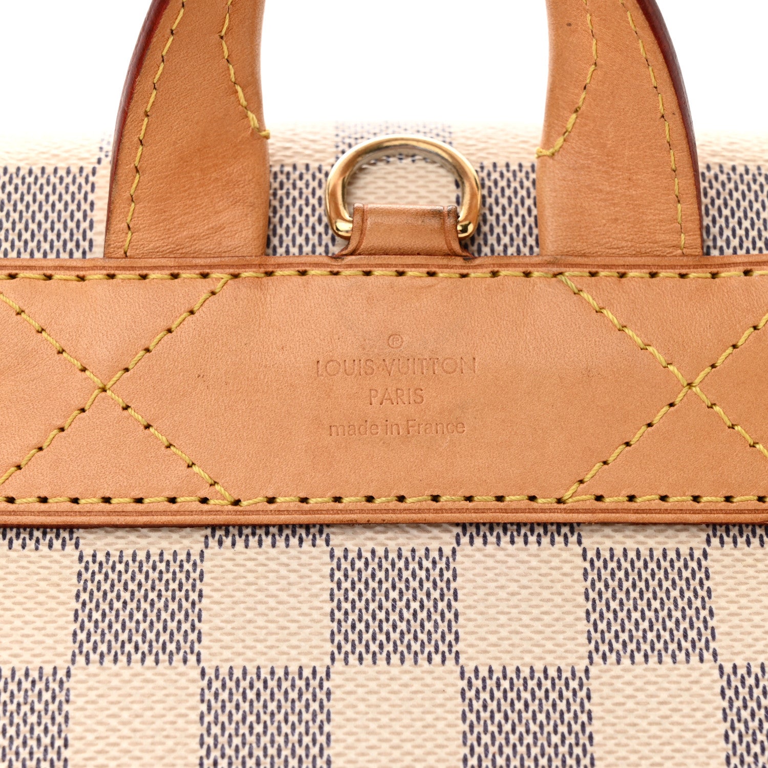 Louis Vuitton Damier Azur Sperone BB Backpack 6 of 13