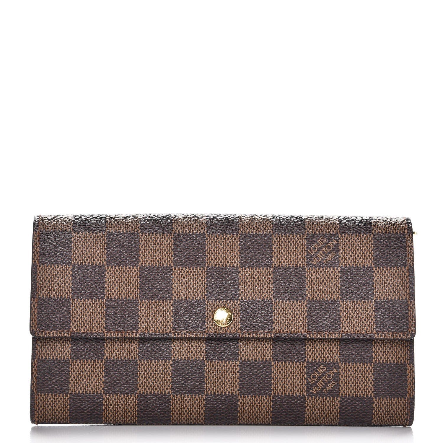 Louis Vuitton Damier Ebene Sarah Wallet 1 of 6