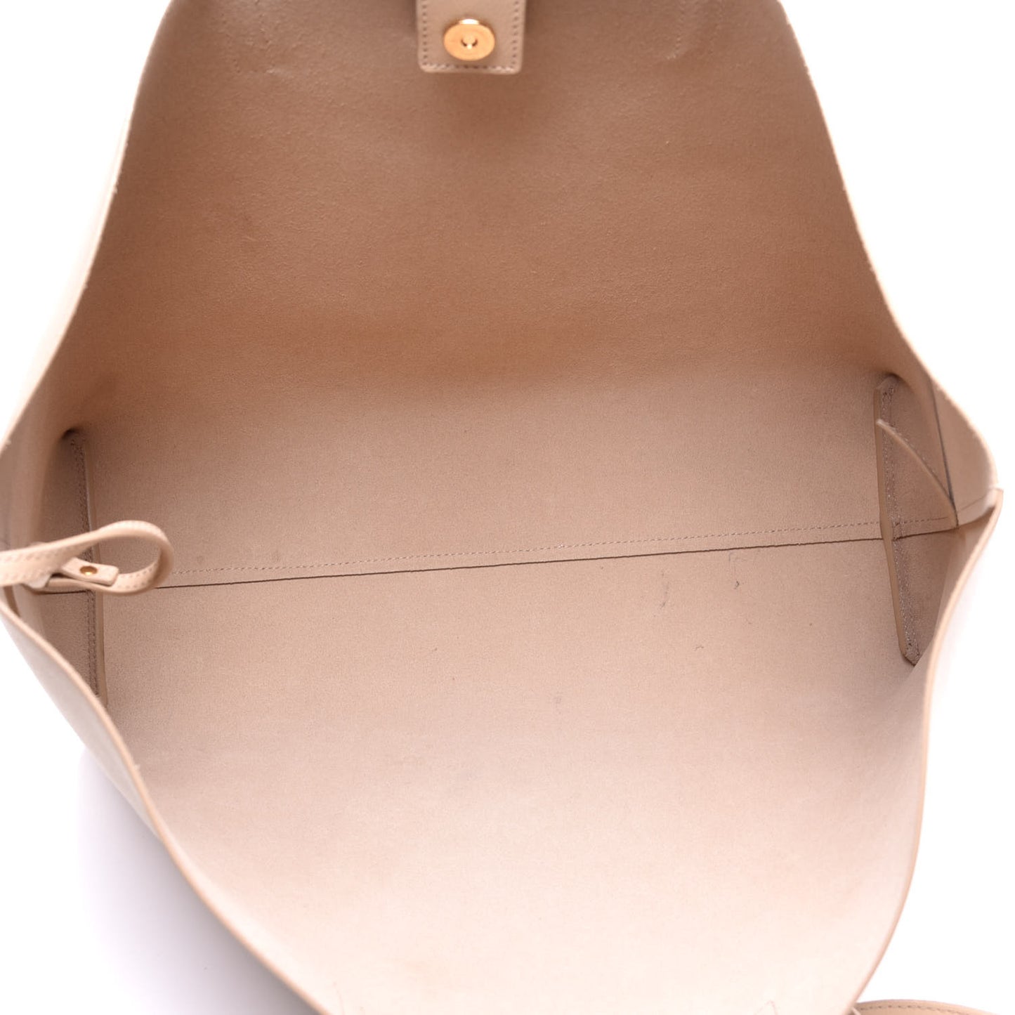 Calfskin Large Shopping Tote Nude Powder