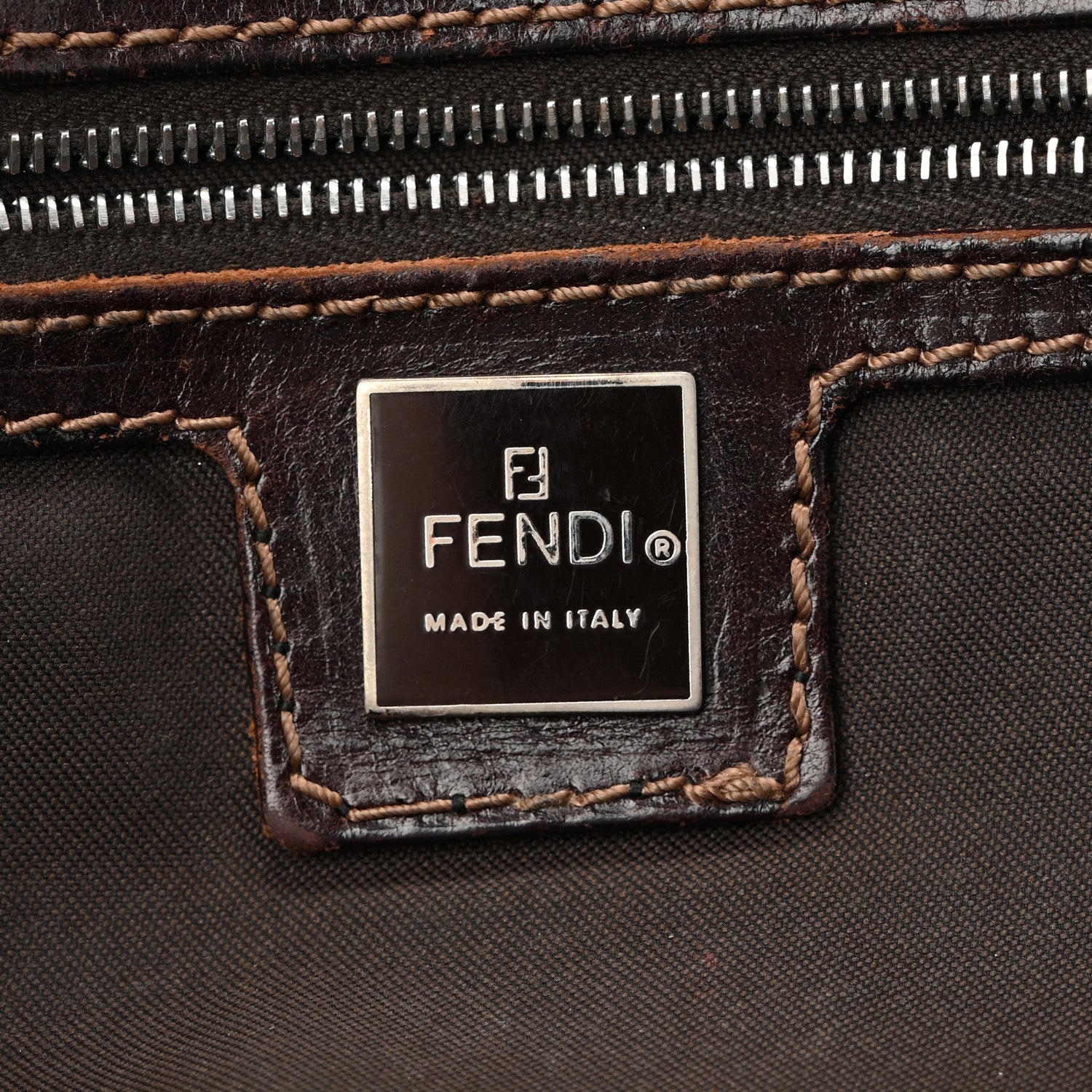 Fendi Zucca Shoulder Bag Tobacco 6 of 15