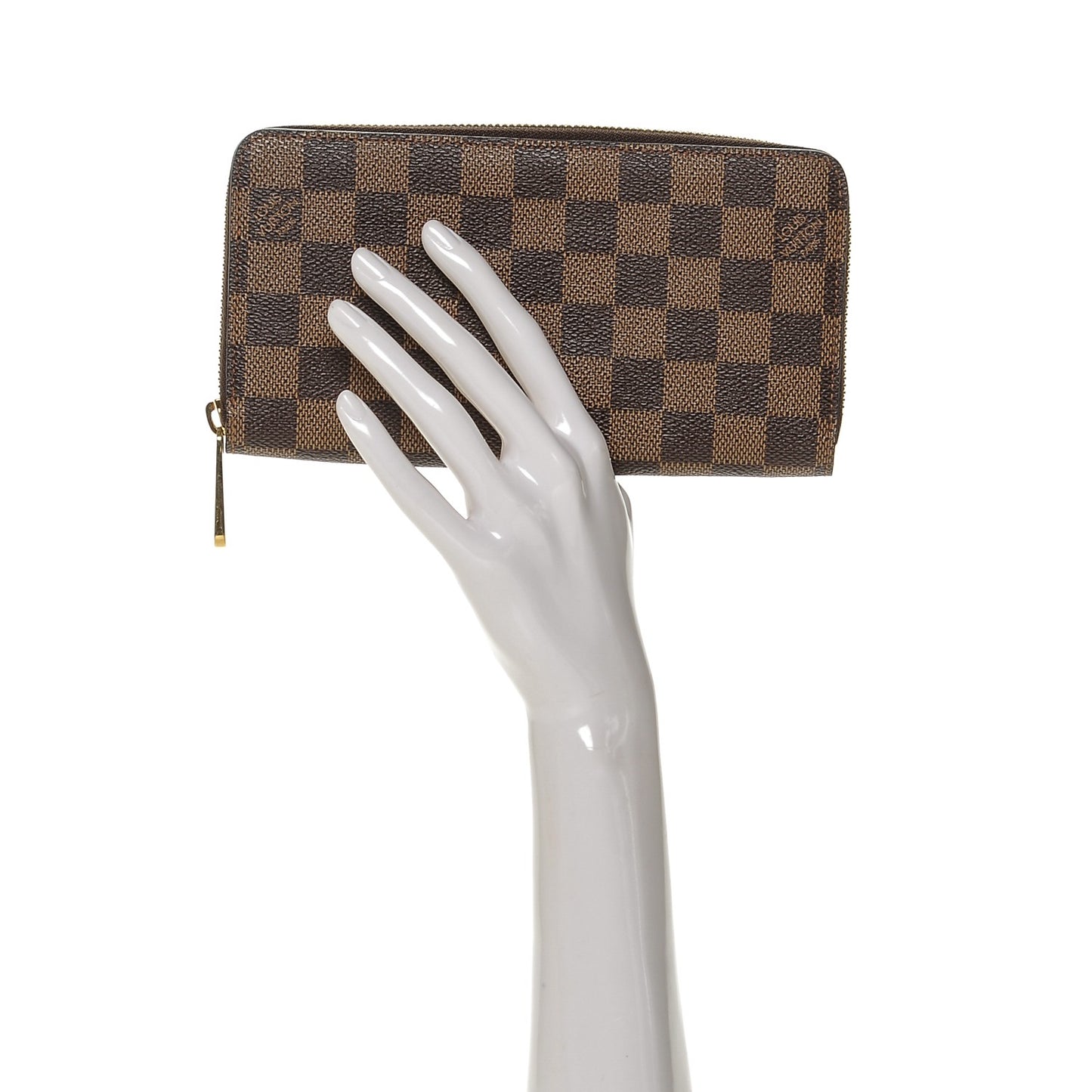 Damier Ebene Zippy Wallet