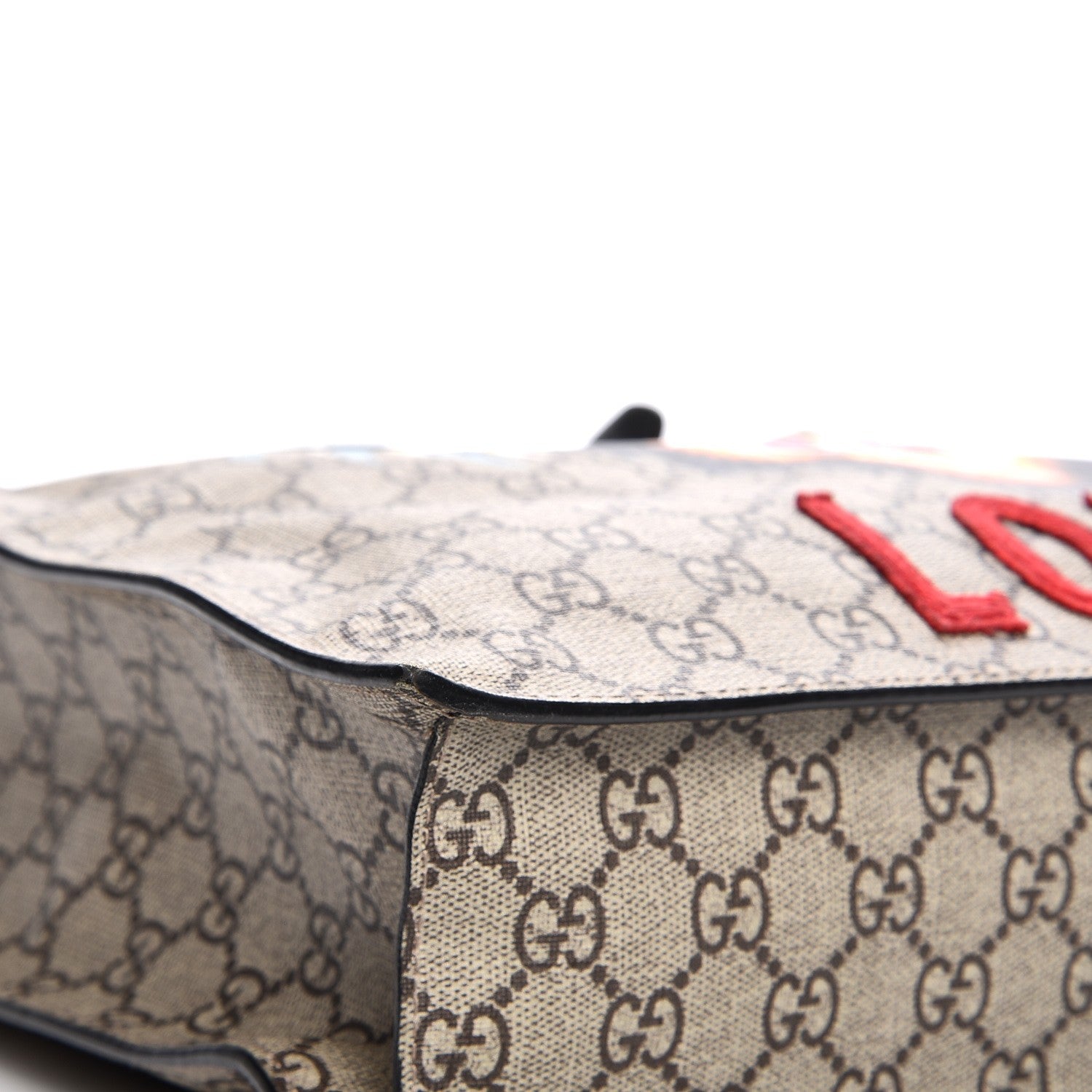 Gucci GG Supreme Monogram Angry Cat Vertical Tote 9 of 11